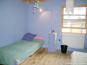 Par&iacute;s 5 Dormitorios - Loft - Tr&iacute;plex alojamiento - dormitorio 5 (PA-1476) photo 1 de 6