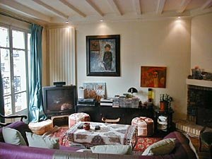 Paris 1 Bedroom apartment - living room (PA-1482) photo 2 of 6