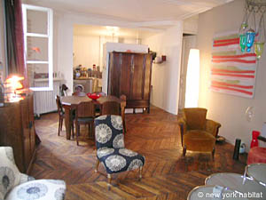 Paris T2 appartements location vacances - s&eacute;jour (PA-1486) photo 2 de 7