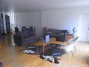Paris 4 Bedrooms apartment - bedroom 3 (PA-1501) photo 2 of 7