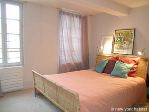 Paris T2 appartements location vacances - chambre (PA-1506) photo 2 de 4