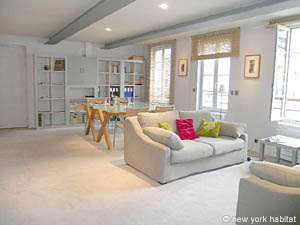 Paris T2 appartements location vacances - s&eacute;jour (PA-1506) photo 2 de 9