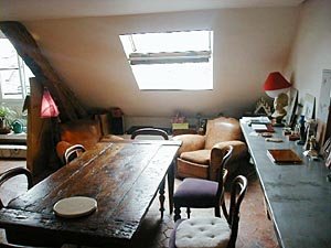 Paris T5 - Duplex appartements location vacances - s&eacute;jour (PA-1553) photo 3 de 4