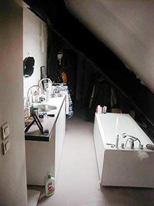 Paris T5 - Duplex appartements location vacances - salle d'eau 1 (PA-1553) photo 1 de 3