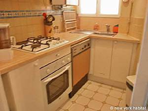 Paris 2 Zimmer wohnungsvermietung - k&uuml;che (PA-1560) photo 1 von 3