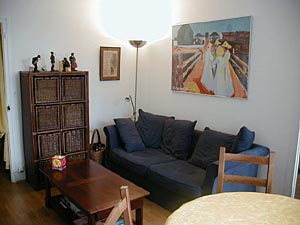 Paris 1 Bedroom accommodation - living room (PA-1561) photo 2 of 6