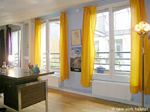 Paris T6 - Loft appartements location vacances - chambre 3 (PA-1581) photo 4 de 5