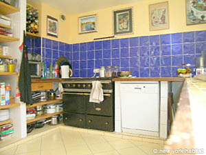 Paris T6 - Loft appartements location vacances - cuisine (PA-1581) photo 2 de 3