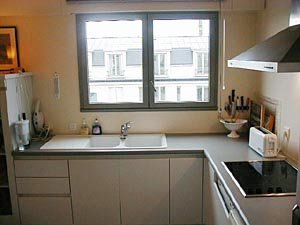 Paris 3 Zimmer ferienwohnung - k&uuml;che (PA-1591) photo 3 von 4