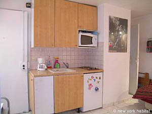 Paris Studio/T1 logements location appartements - cuisine (PA-1608) photo 1 de 1