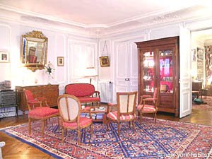 Paris 3 Bedroom apartment - living room 1 (PA-1620) photo 1 of 8