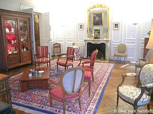 Paris 3 Bedroom apartment - living room 1 (PA-1620) photo 2 of 8