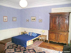Paris 3 Bedroom apartment - bedroom 3 (PA-1620) photo 1 of 7