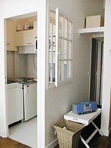 Paris Studio/T1 logements location appartements - cuisine (PA-1637) photo 1 de 4