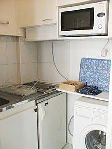 Paris Studio/T1 logements location appartements - cuisine (PA-1637) photo 2 de 4