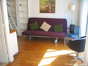 Paris Studio accommodation - living room (PA-1638) photo 3 of 7