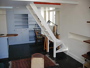Paris 1 Bedroom - Duplex apartment - living room (PA-1711) photo 6 of 9