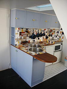 Paris 1 Bedroom - Duplex apartment - kitchen (PA-1711) photo 3 of 7