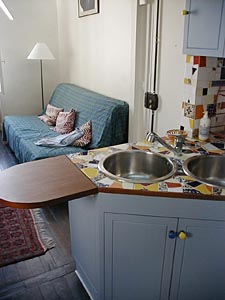 Paris 1 Bedroom - Duplex apartment - kitchen (PA-1711) photo 5 of 7