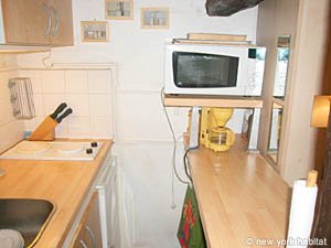 Paris Studio/T1 logements location appartements - cuisine (PA-1723) photo 3 de 4