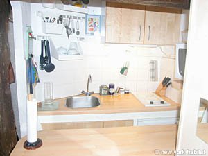 Paris Studio/T1 logements location appartements - cuisine (PA-1723) photo 4 de 4