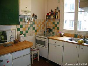 Paris 2 Zimmer ferienwohnung - k&uuml;che (PA-1737) photo 2 von 3