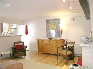 Par&iacute;s 2 Dormitorios - Tr&iacute;plex apartamento - sala (PA-1799) photo 5 de 9
