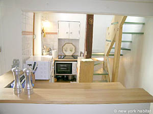 Par&iacute;s 2 Dormitorios - Tr&iacute;plex apartamento - cocina (PA-1799) photo 4 de 4