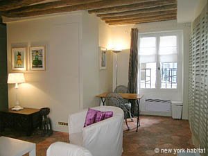 Paris 1 Bedroom accommodation - living room (PA-1804) photo 3 of 9