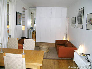Paris T3 logements location appartements - s&eacute;jour (PA-1809) photo 3 de 7