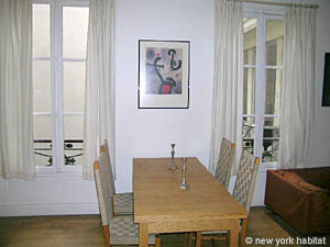 Paris T3 logements location appartements - s&eacute;jour (PA-1809) photo 4 de 7