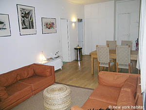 Paris T3 logements location appartements - s&eacute;jour (PA-1809) photo 2 de 7