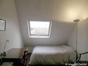 Paris 3 Zimmer wohnungsvermietung - schlafzimmer 2 (PA-1892) photo 1 von 3