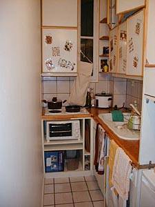 Paris 3 Zimmer wohnungsvermietung - k&uuml;che (PA-1898) photo 2 von 2