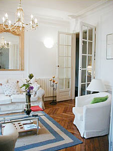 Paris 4 Zimmer wohnungsvermietung - wohnzimmer (PA-1913) photo 4 von 10