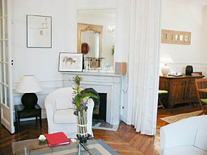 Paris 4 Zimmer wohnungsvermietung - wohnzimmer (PA-1913) photo 5 von 10