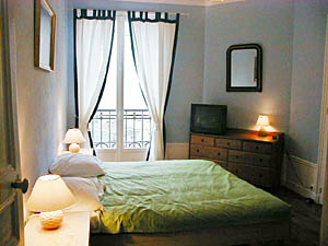 Paris 4 Zimmer wohnungsvermietung - schlafzimmer 3 (PA-1913) photo 1 von 6