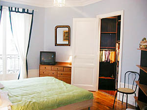 Paris 4 Zimmer wohnungsvermietung - schlafzimmer 3 (PA-1913) photo 4 von 6