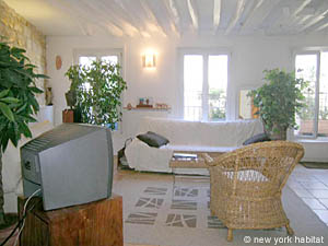 Paris T2 appartements location vacances - s&eacute;jour (PA-1934) photo 4 de 16