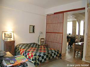 Paris 2 Zimmer wohnungsvermietung - schlafzimmer (PA-1945) photo 4 von 6