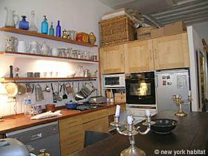 Paris 2 Zimmer wohnungsvermietung - k&uuml;che (PA-1945) photo 1 von 2