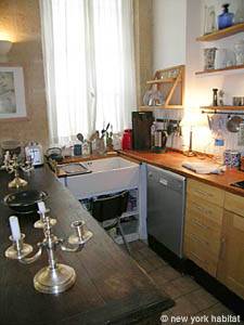 Paris 2 Zimmer wohnungsvermietung - k&uuml;che (PA-1945) photo 2 von 2