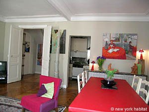 Paris 3 Zimmer wohnungsvermietung - wohnzimmer 1 (PA-1971) photo 6 von 8