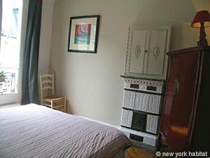 Paris 3 Zimmer wohnungsvermietung - schlafzimmer 1 (PA-1971) photo 2 von 6
