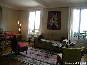 Paris 3 Zimmer wohnungsvermietung - wohnzimmer 1 (PA-1971) photo 1 von 8