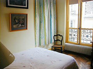 Par&iacute;s 1 Dormitorio alojamiento, bed and breakfast - dormitorio (PA-1989) photo 1 de 4