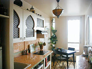 Paris T2 appartements location vacances - cuisine (PA-2006) photo 2 de 5