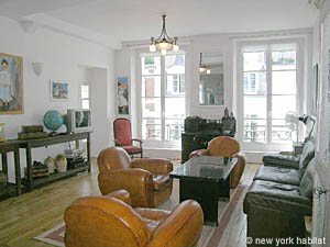 Paris 3 Bedroom apartment - living room (PA-2015) photo 2 of 4