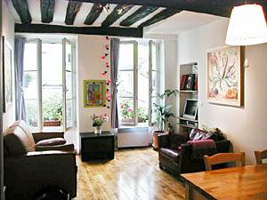 Paris 2 Bedroom accommodation - Apartment reference PA-2022