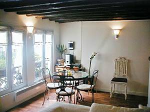 Paris 2 Zimmer - Duplex ferienwohnung - wohnzimmer (PA-2057) photo 2 von 4